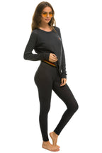 Retro THERMAL BASE LAYER BOTTOM - TITANIUM