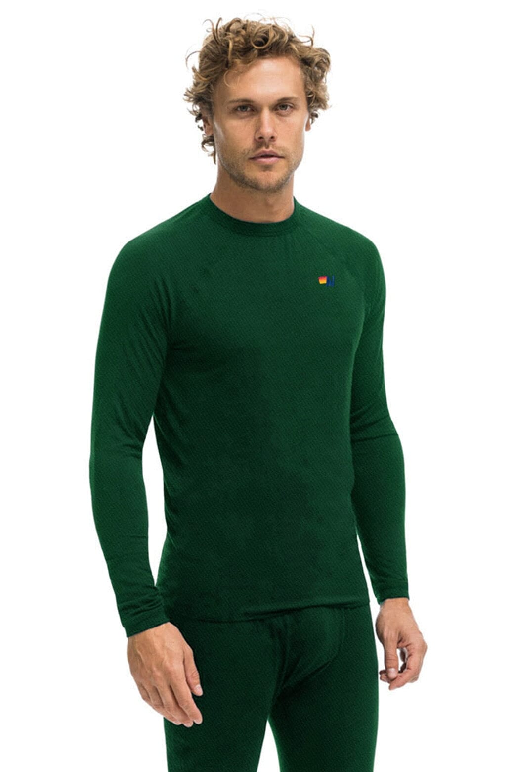Retro THERMAL BASE LAYER TOP - FOREST