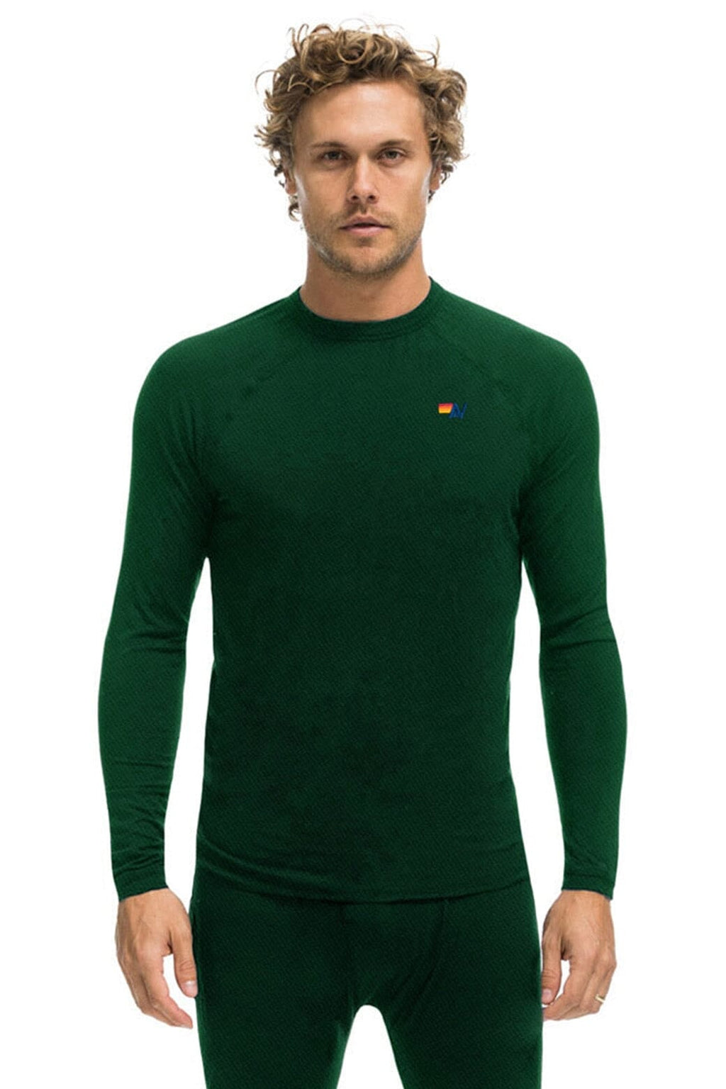 Retro THERMAL BASE LAYER TOP - FOREST