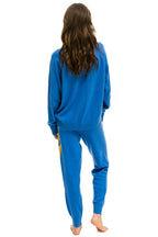 Retro UNISEX BOLT CASHMERE LIGHT SWEATER - VINTAGE BLUE BLUE BOLT