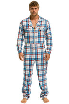 Retro UNISEX PLAID FLIGHT SUIT - MONTAUK PLAID