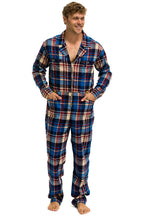 Retro UNISEX PLAID FLIGHT SUIT - PATRIOT PLAID