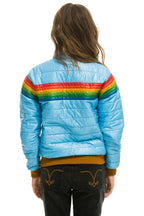 Retro 6 STRIPE JACKET - GLOSSY SKY