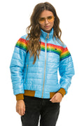 Retro 6 STRIPE JACKET - GLOSSY SKY