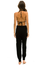 Retro BOLT CASHMERE LIGHT SWEATER PANT - BLACK WHITE BOLT
