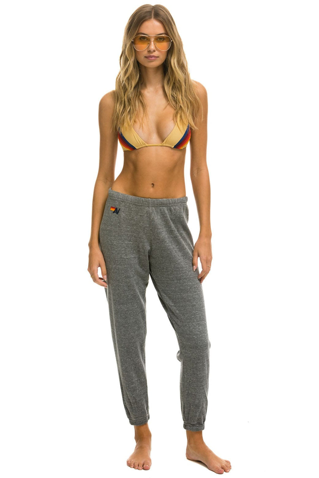 Retro BOLT SWEATPANTS - HEATHER GREY