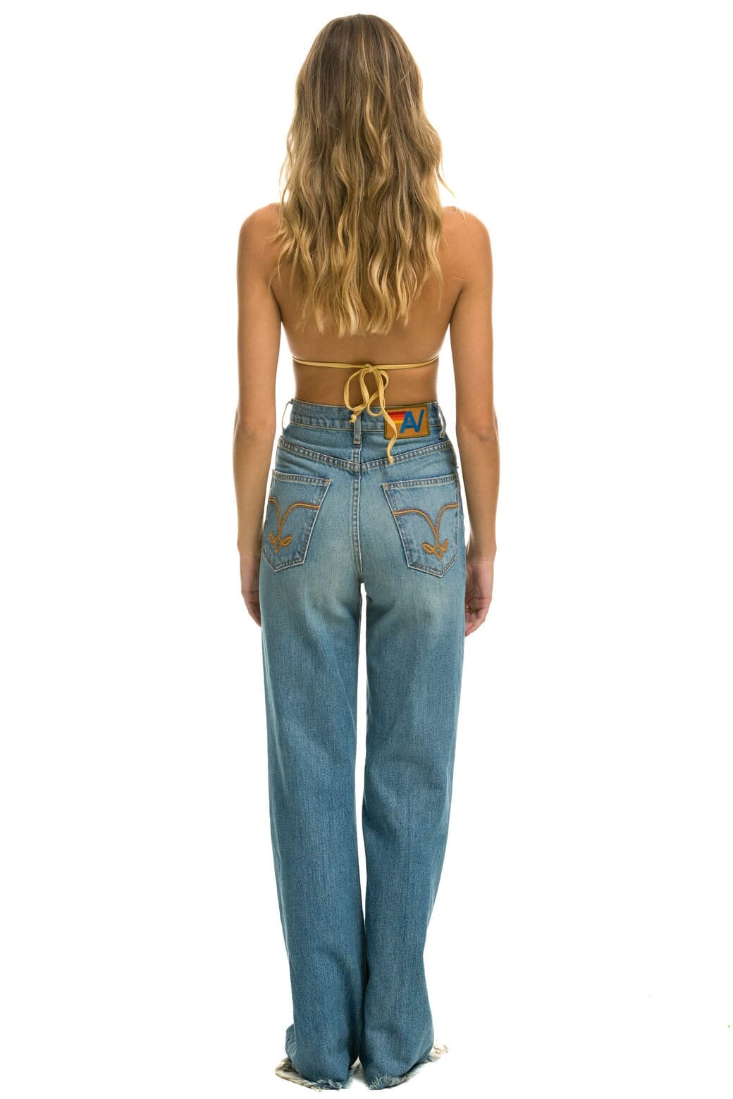 Retro HI RISE WIDE-LEG GYPSY JEAN - VINTAGE