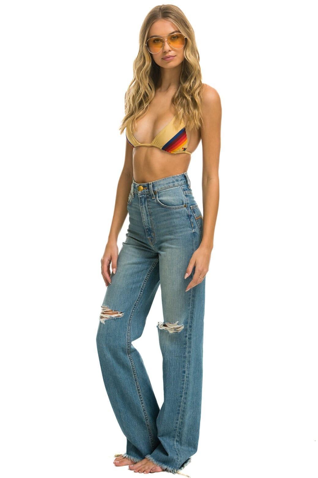 Retro HI RISE WIDE-LEG GYPSY JEAN - VINTAGE