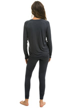 Retro MICRO MODAL BASE LAYER BOTTOM - TITANIUM